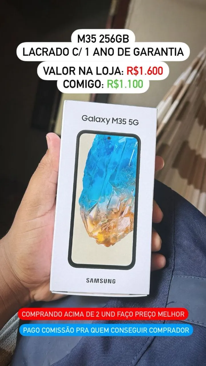 M35 lacrado mais alguma dúvida chama no chat
