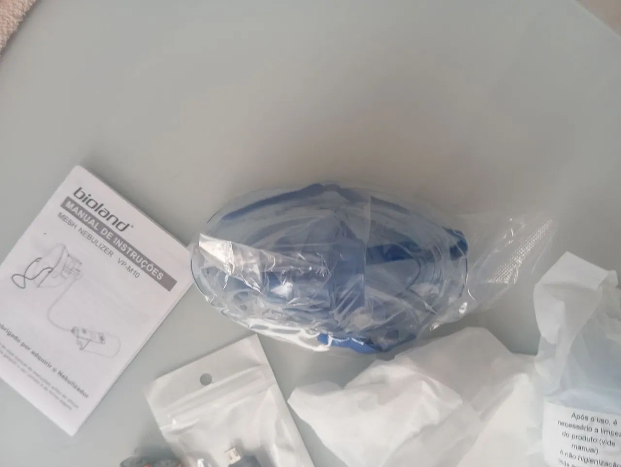 Inalador e Nebulizador de Rede Vibratória Bioland VP-M10 - Foto 3