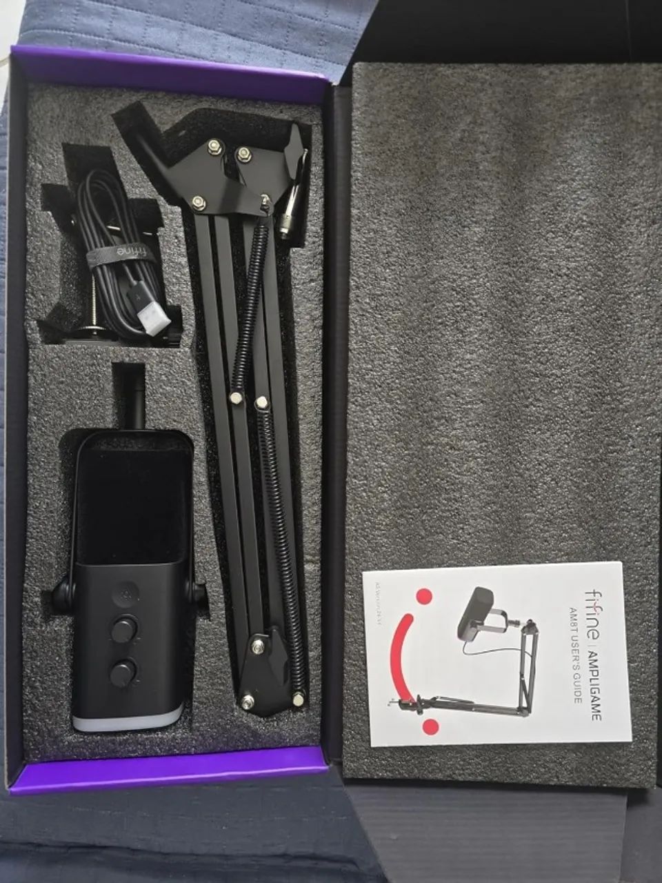 Microfone XLR Dinâmico FIFINE AM8T - Foto 3