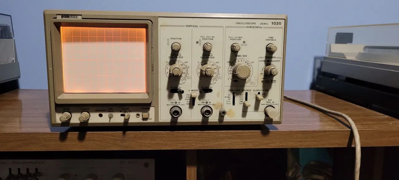 Osciloscópio Pantec 1020  - Foto 2