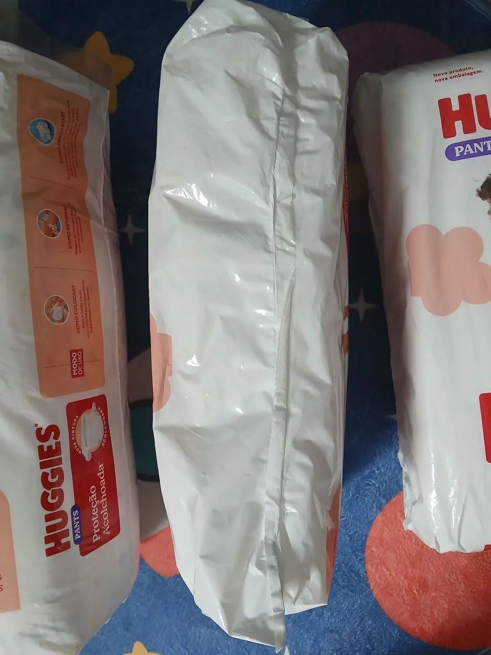 Fralda huggies pants 3 pacotes - Foto 2