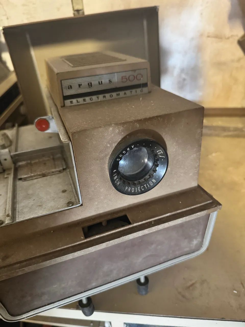 Projetor de slides argos 500