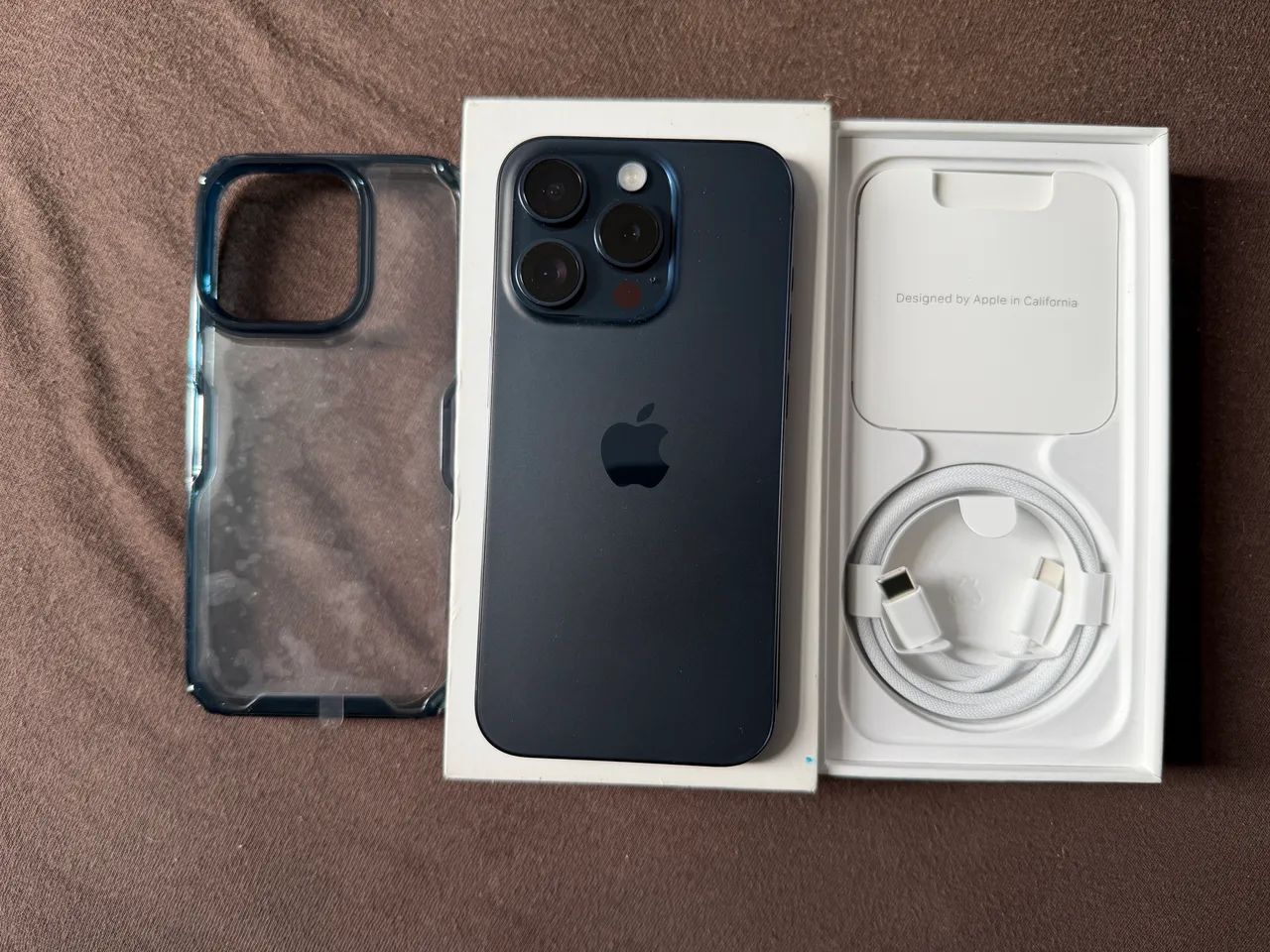 iPhone 15 Pro Azul titânio 128GB - Foto 2