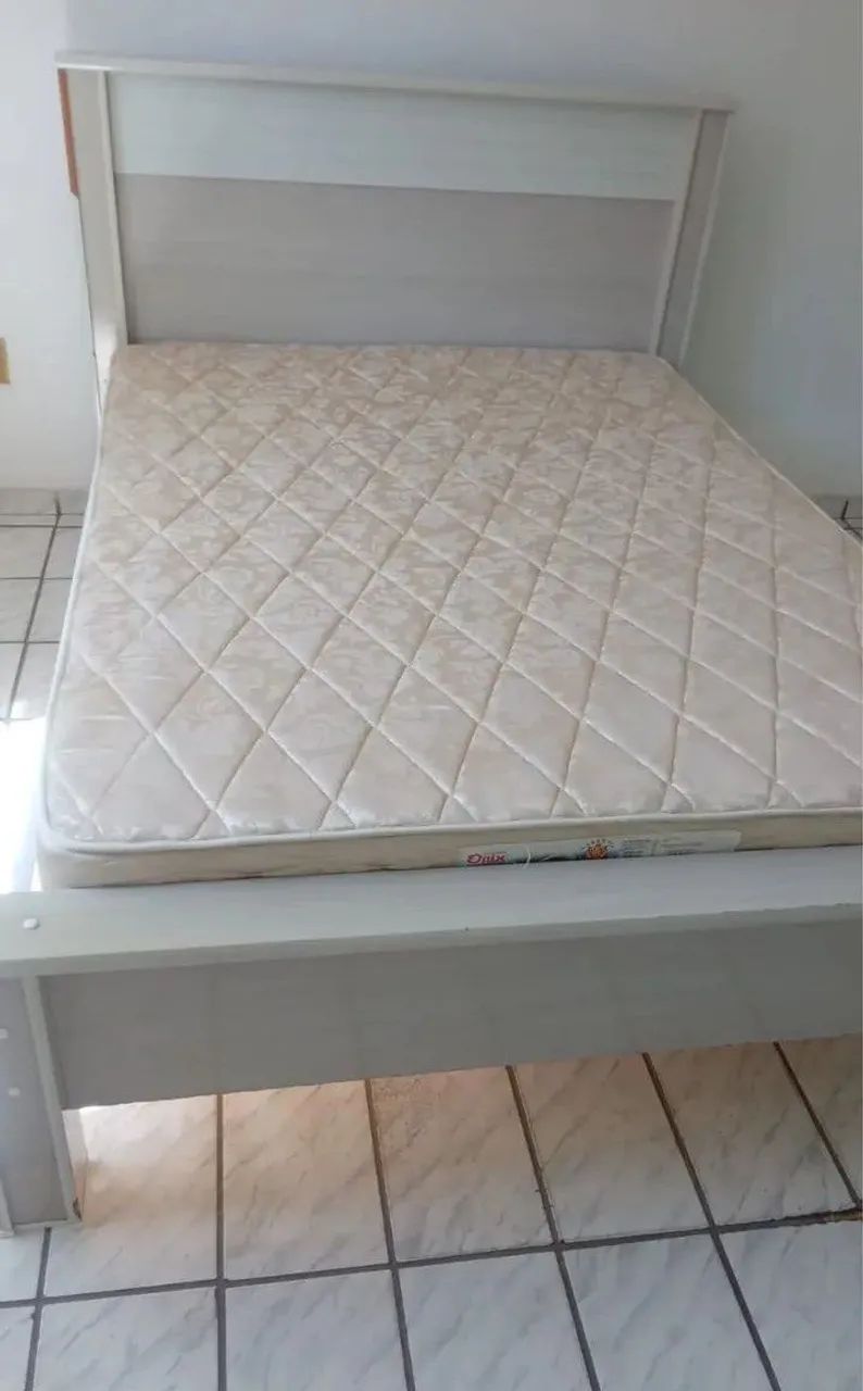 CAMA E COLCHÃO ONIX