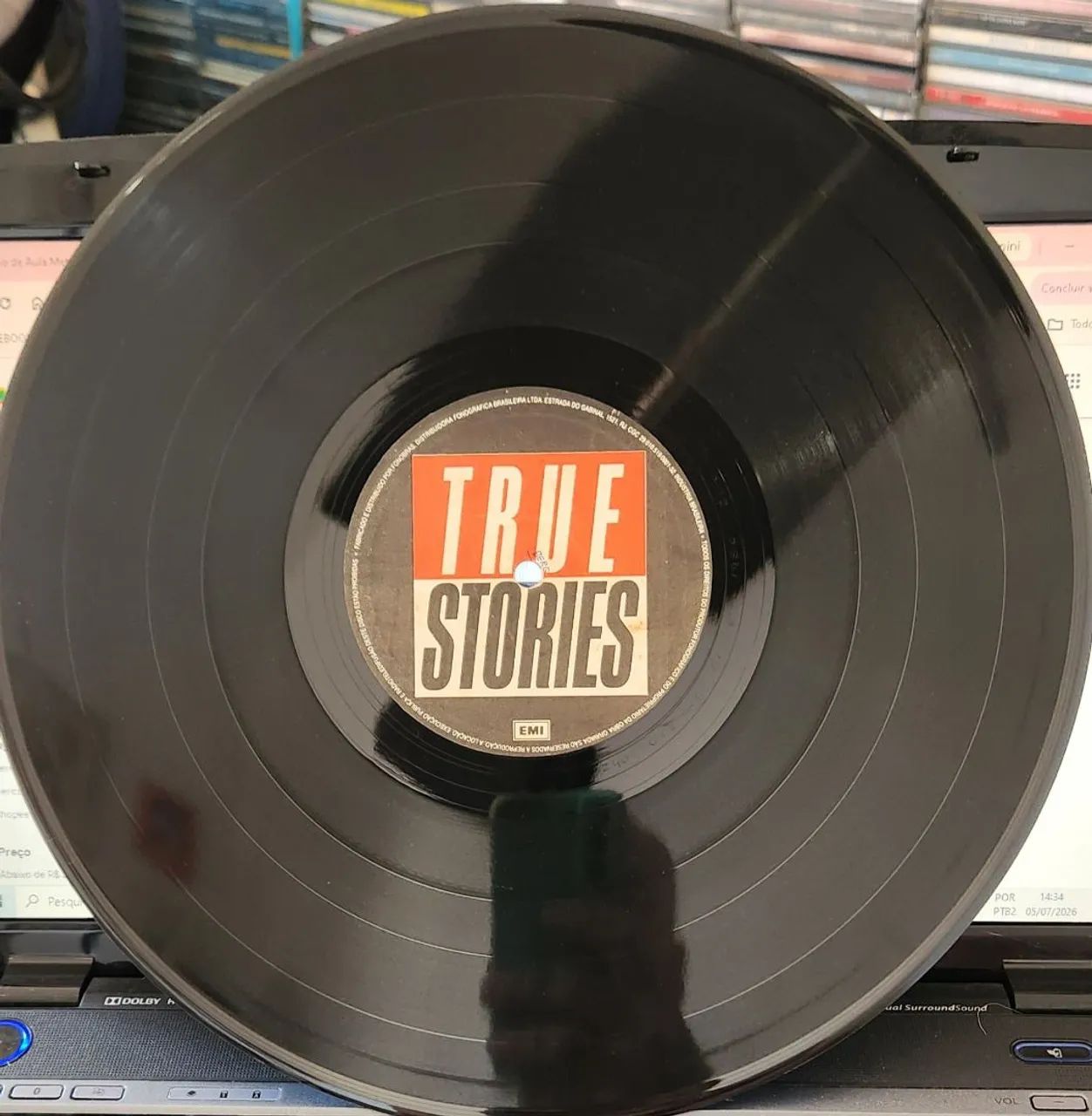 LP disco de Vinil - Talking Heads - True Stories - Foto 5