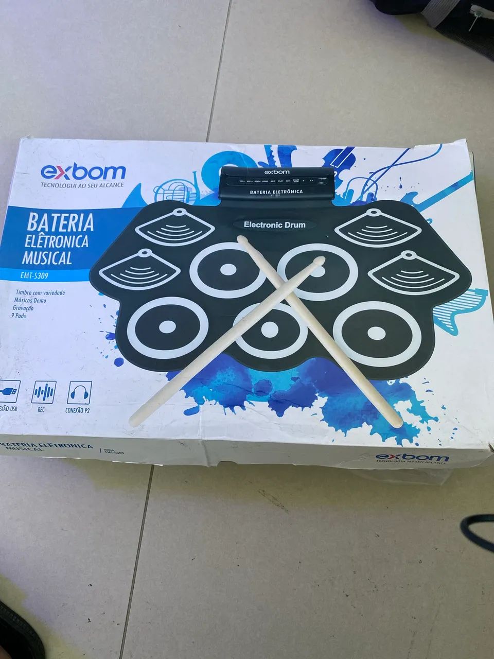 Bateria eletrônica musical