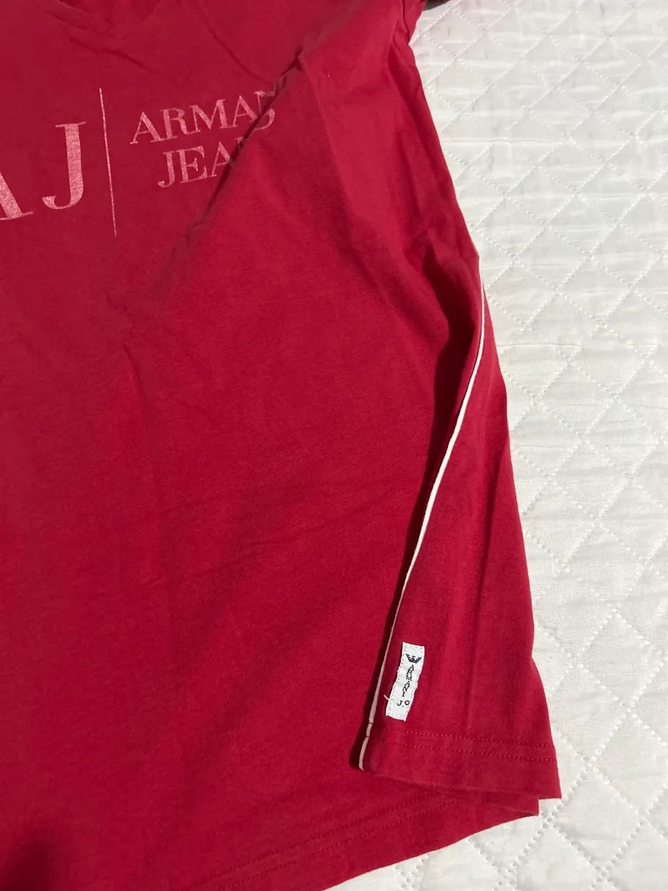 Camisetas Armani Jeans masculinas - Foto 4