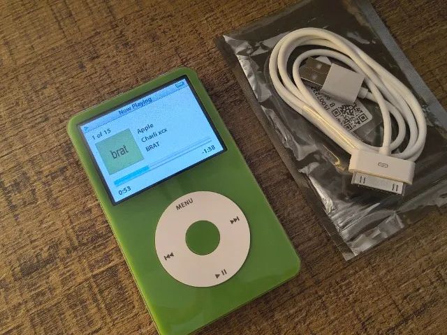 iPod Classic 5a Ger. - 256gb - bateria 3000mAh nova. tela