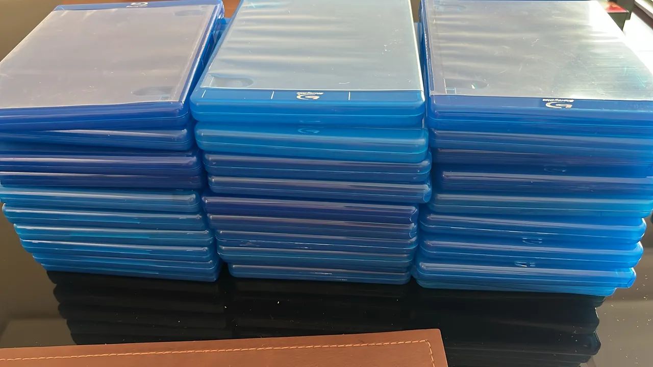 Capa(Estojo) para blu-ray 
