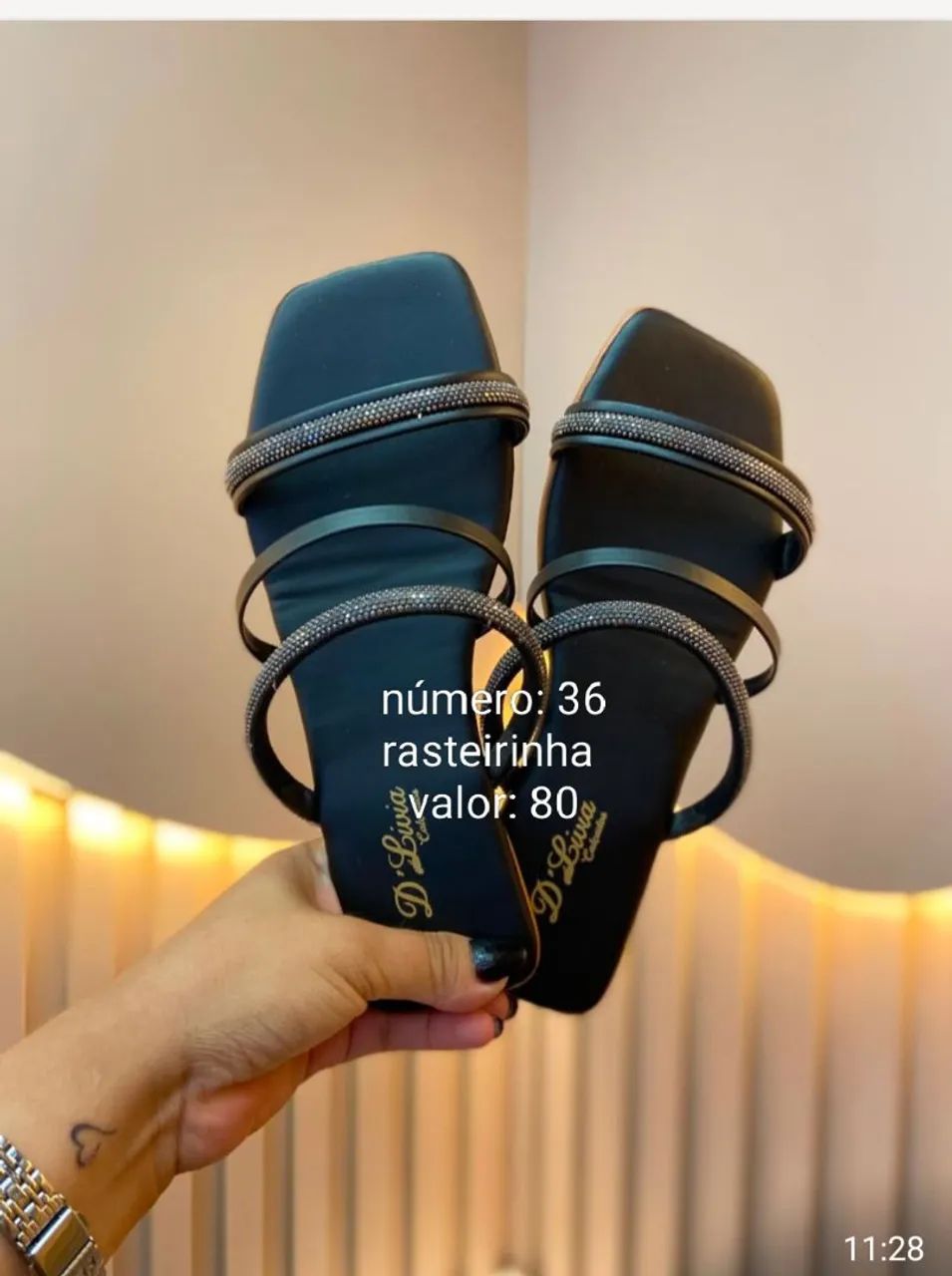 Sandálias Lindas com Saltinho - Conforto e Estilo ? - Foto 5