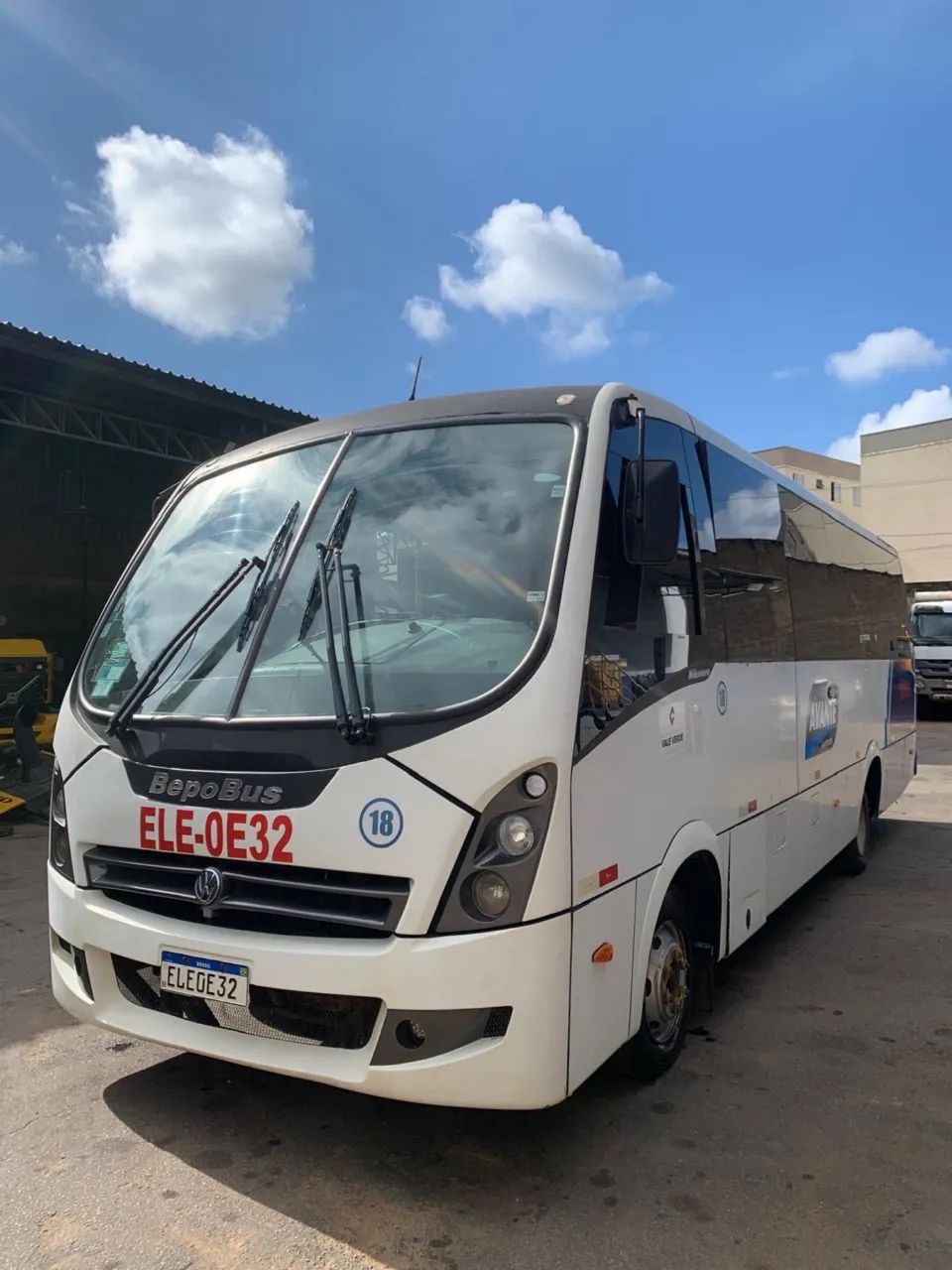 Microônibus Bepobus Nascere rodoviário chassi VW 9-160, 2020 29 Lugares, ar condicionado, 