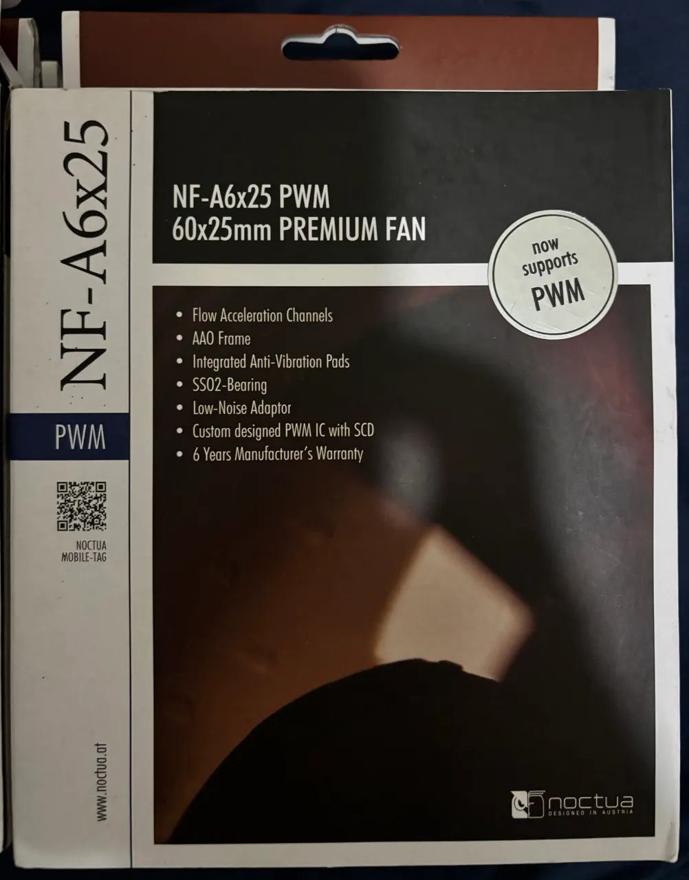 Fan cooler Noctua 60mm NF-A6x25 pwm premium fan