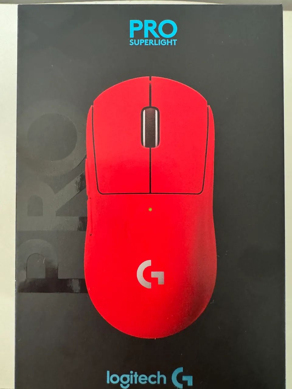 Mouse g pro superlight vermelho 
