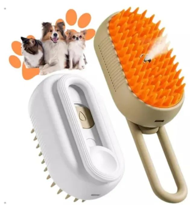 Escova Massageadora para Pets com Reservatório - Foto 2