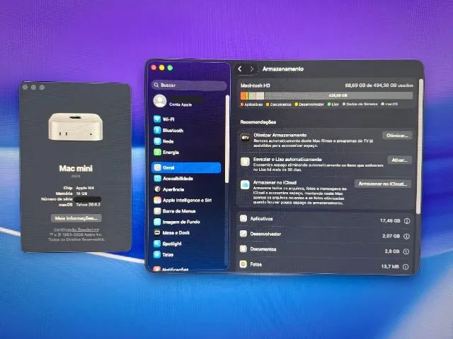 Mac Mini M4 16GB RAM 512GB SSD - Foto 5