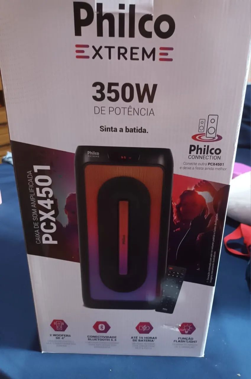 Caixa de som Philco