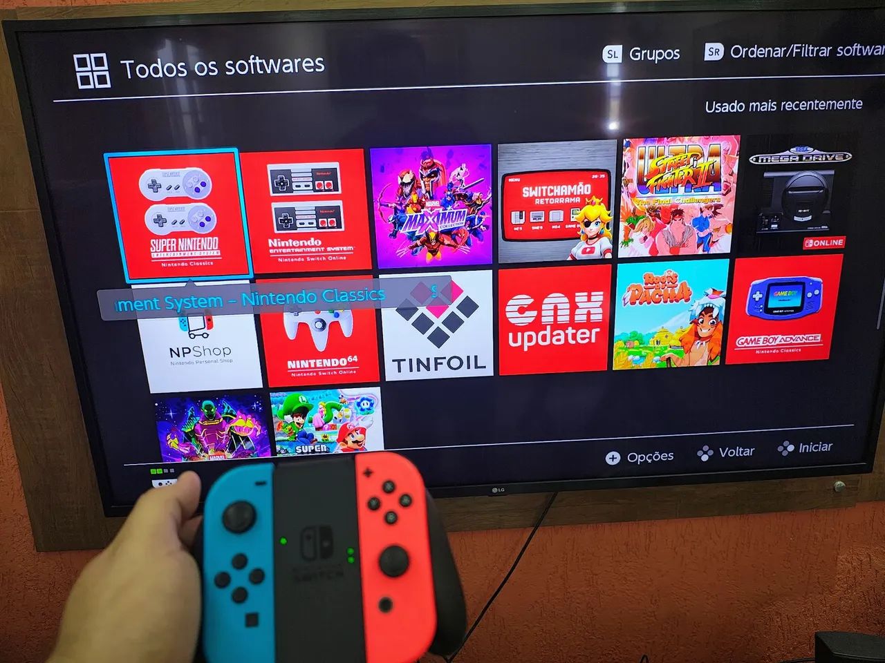 Nintendo Switch desbloqueado 