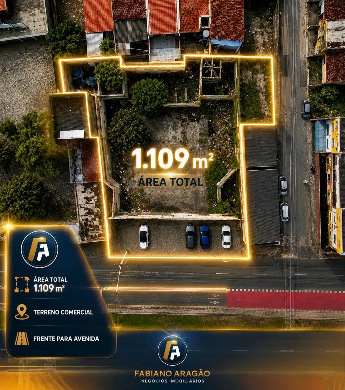 Excelente terreno comercial na Visconde de Maracaju - 1.100 m2 - Foto 2