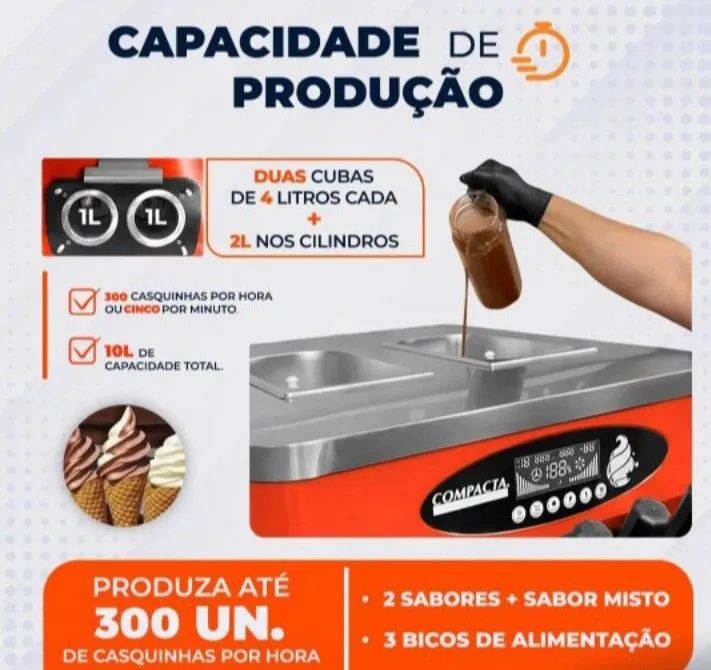 Máquina de Sorvete Compacta Print - Foto 3