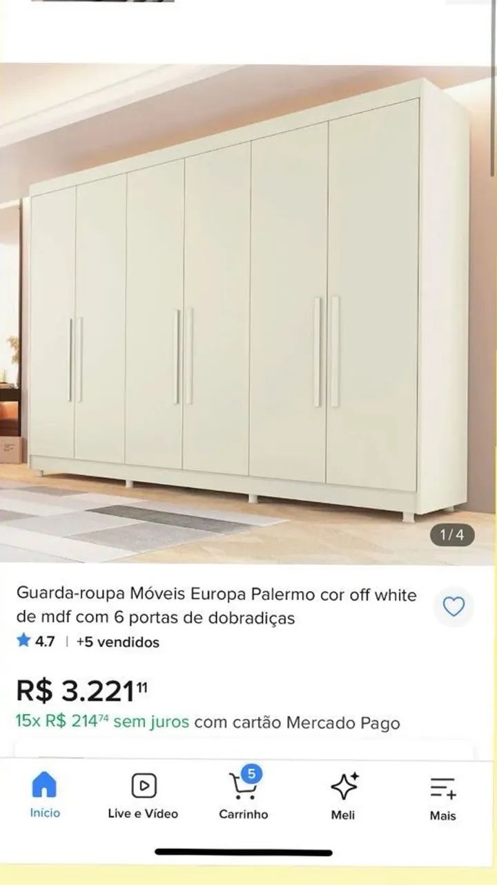 Guarda-Roupa novo