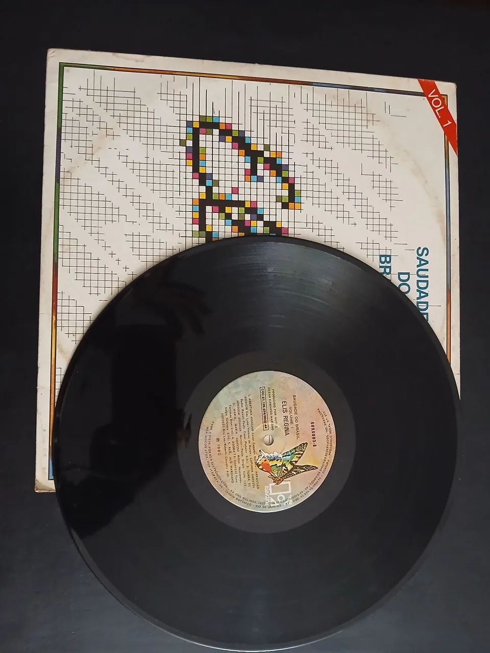 Vinil Elis Regina Saudade do Brasil - Foto 3