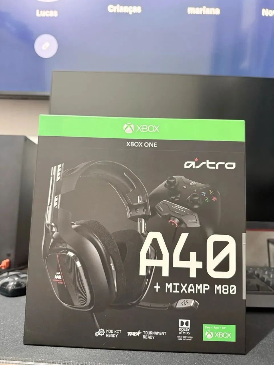 Astro a40 com mixamp m80
