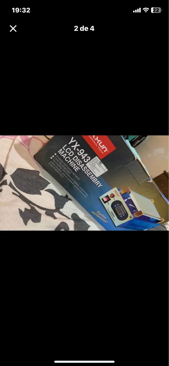 Separadora Lcd Touch Sucçao A Vacum Yaxun 943 VOLTAGEM: 220V - Foto 4
