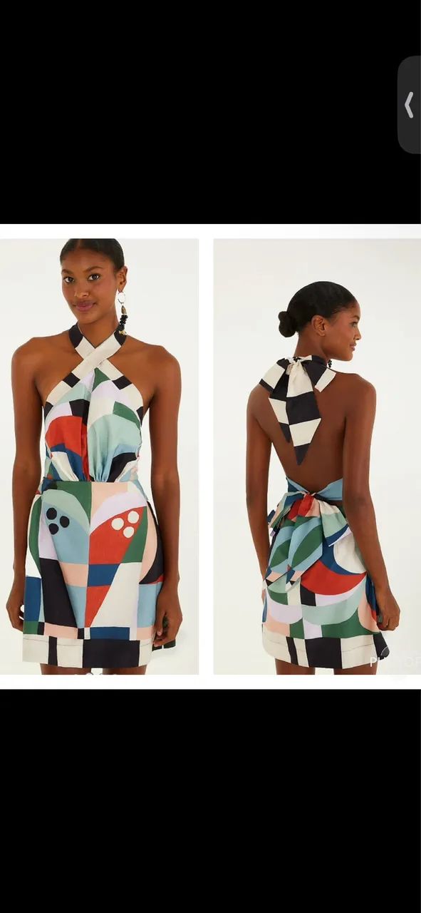 Vestido Farm com tag 