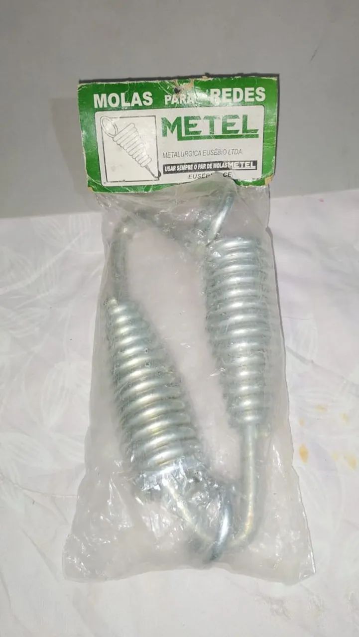 Par de extensor em mola para rede 20cm.<br> - Foto 2