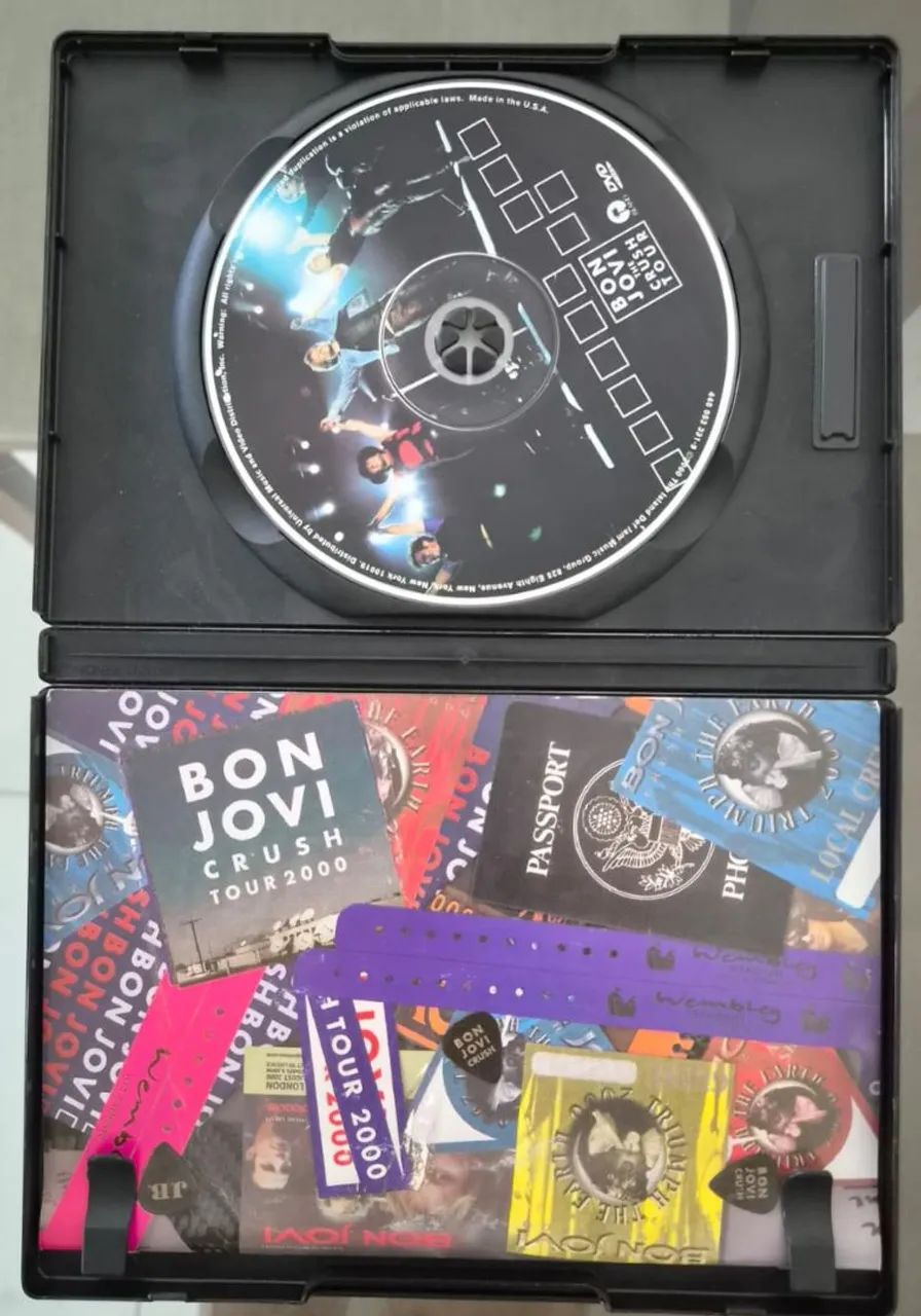 DVD Bon Jovi the crush tour - Foto 2
