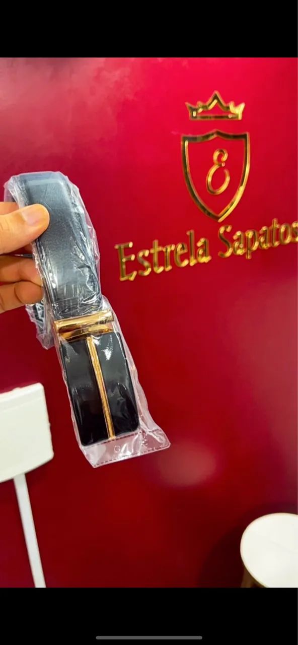 Cinto linha luxo de catraca 