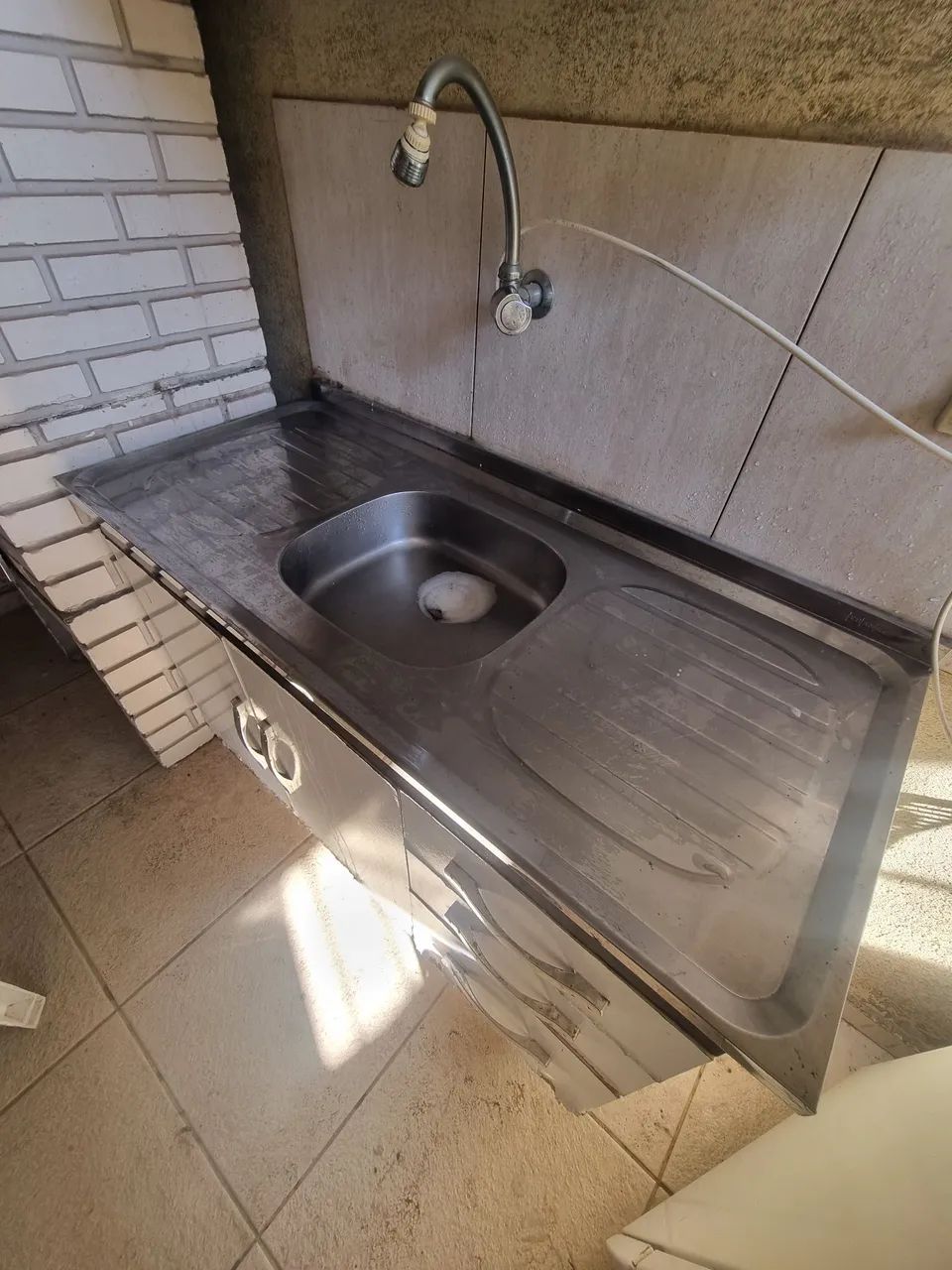 Pia de aluminio 