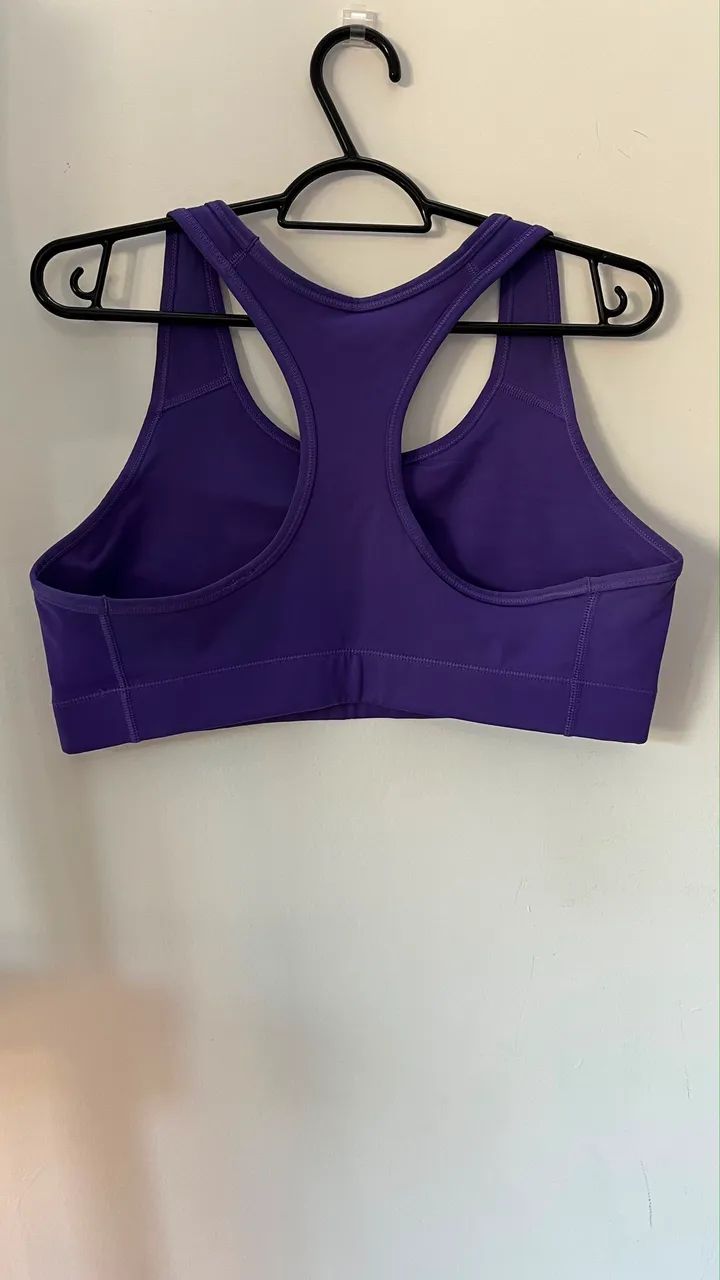 Top Nike roxo feminino tamanho G - Foto 2