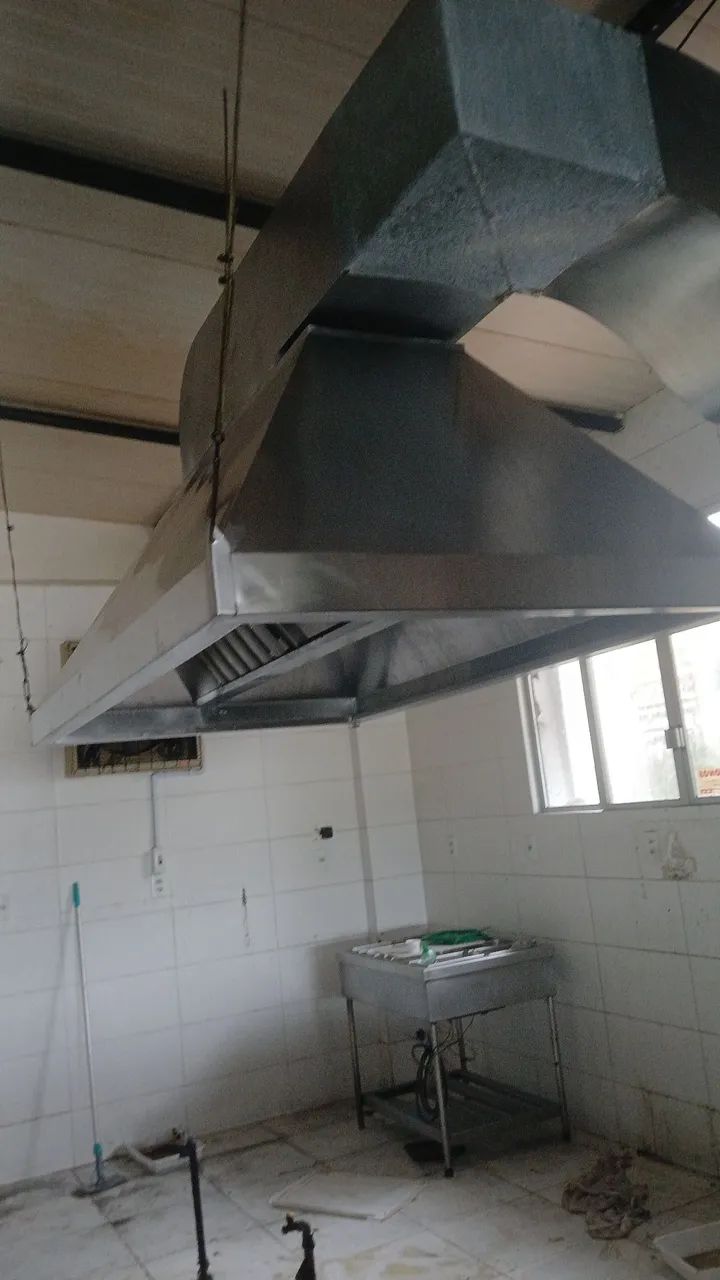 Vendo coifa de cozinha industrial - Foto 3