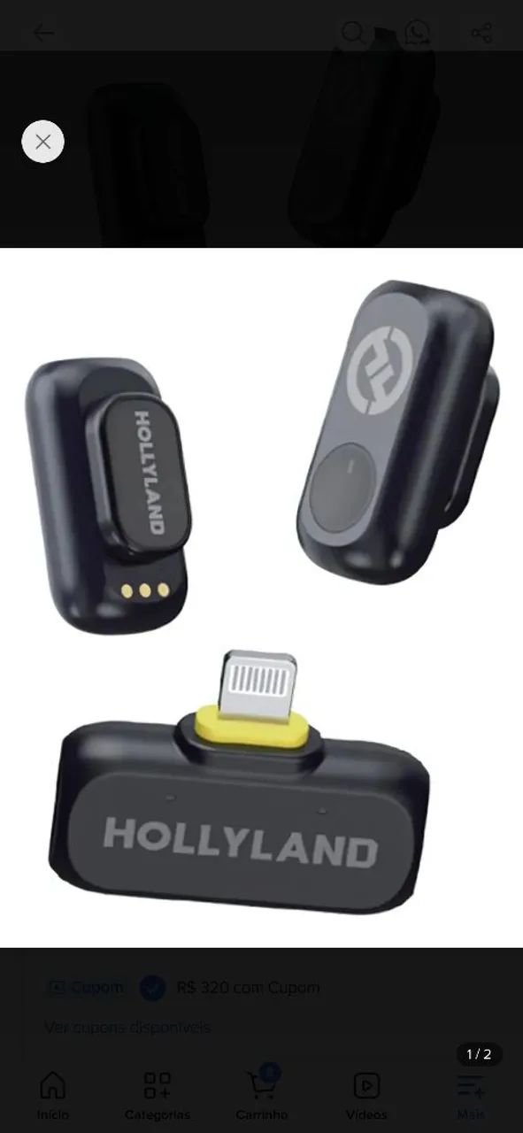 Microfone hollyland Lark a1  - Foto 2