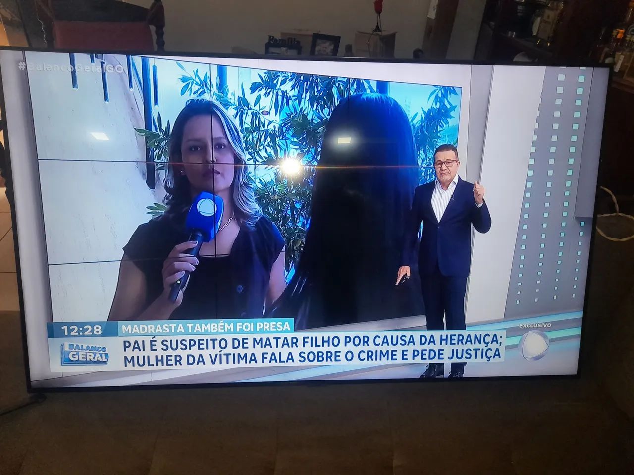 Tv Samsung 55 polegadas completa 