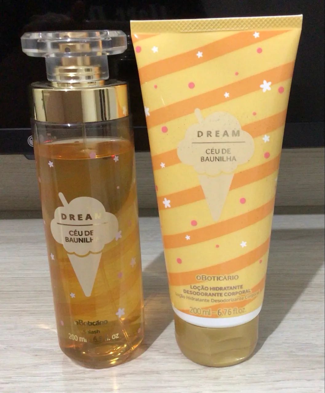 Kit Dream Céu de Baunilha Boticario 