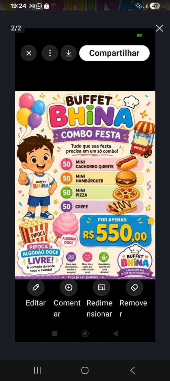 Buffet bhina e salgados  - Foto 2
