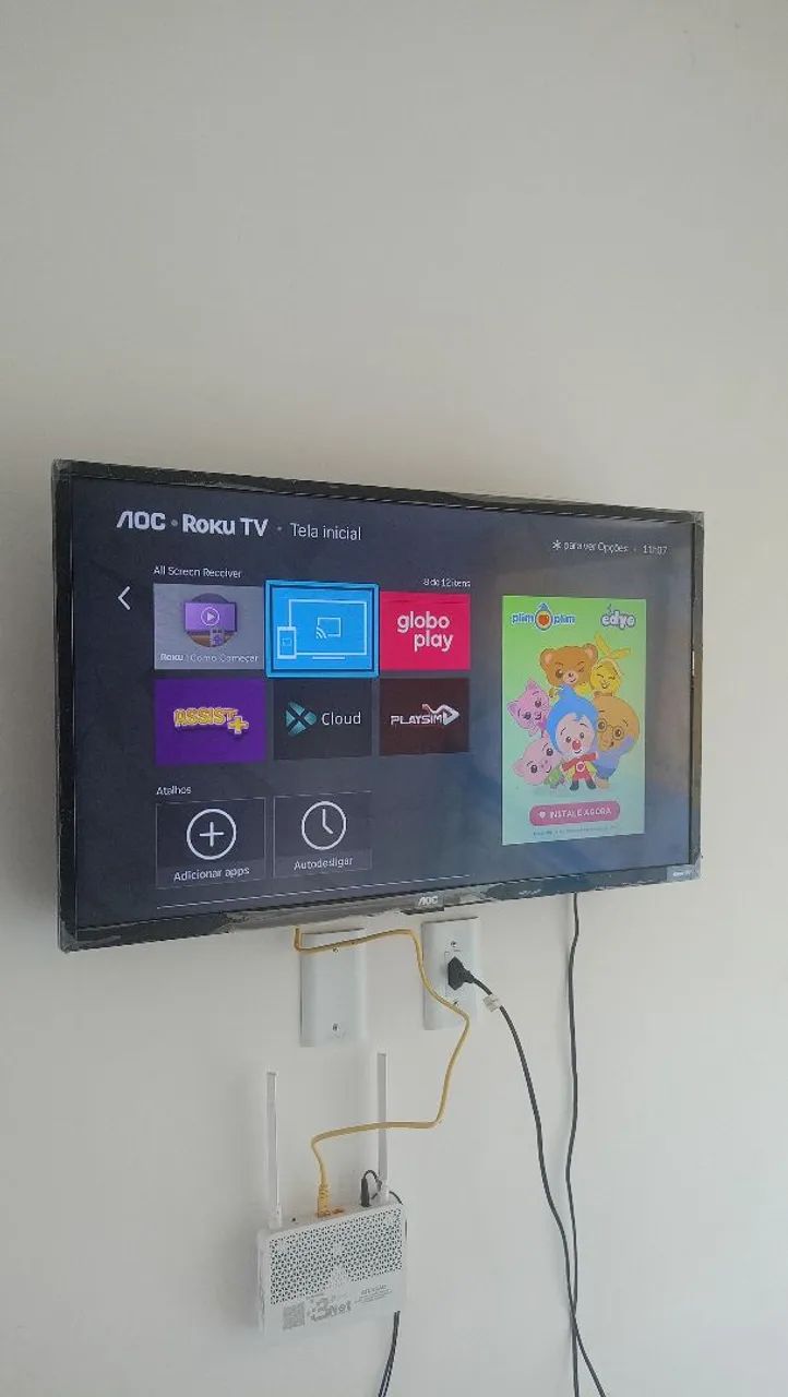 VENDO TELEVISÃO 32 POLEGADAS (ACEITO CARTÃO) - Foto 5