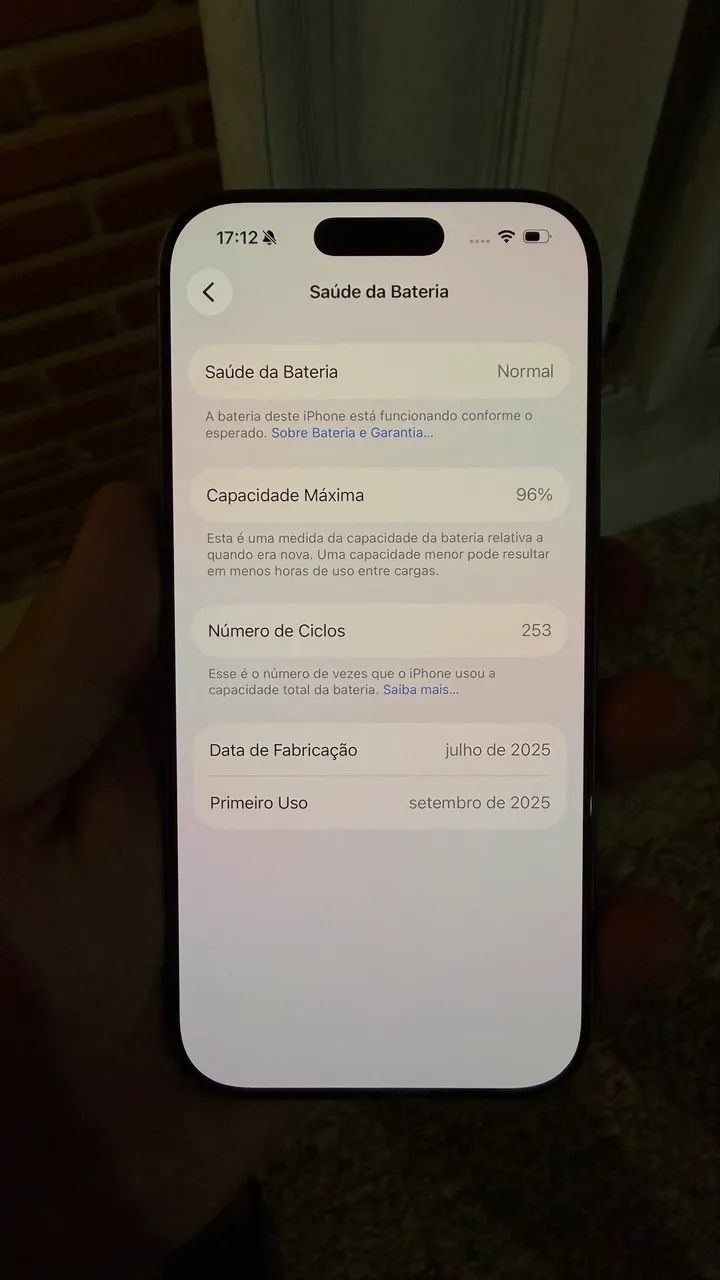 IPHONE 17 256GB - MUITO NOVO  - Foto 5