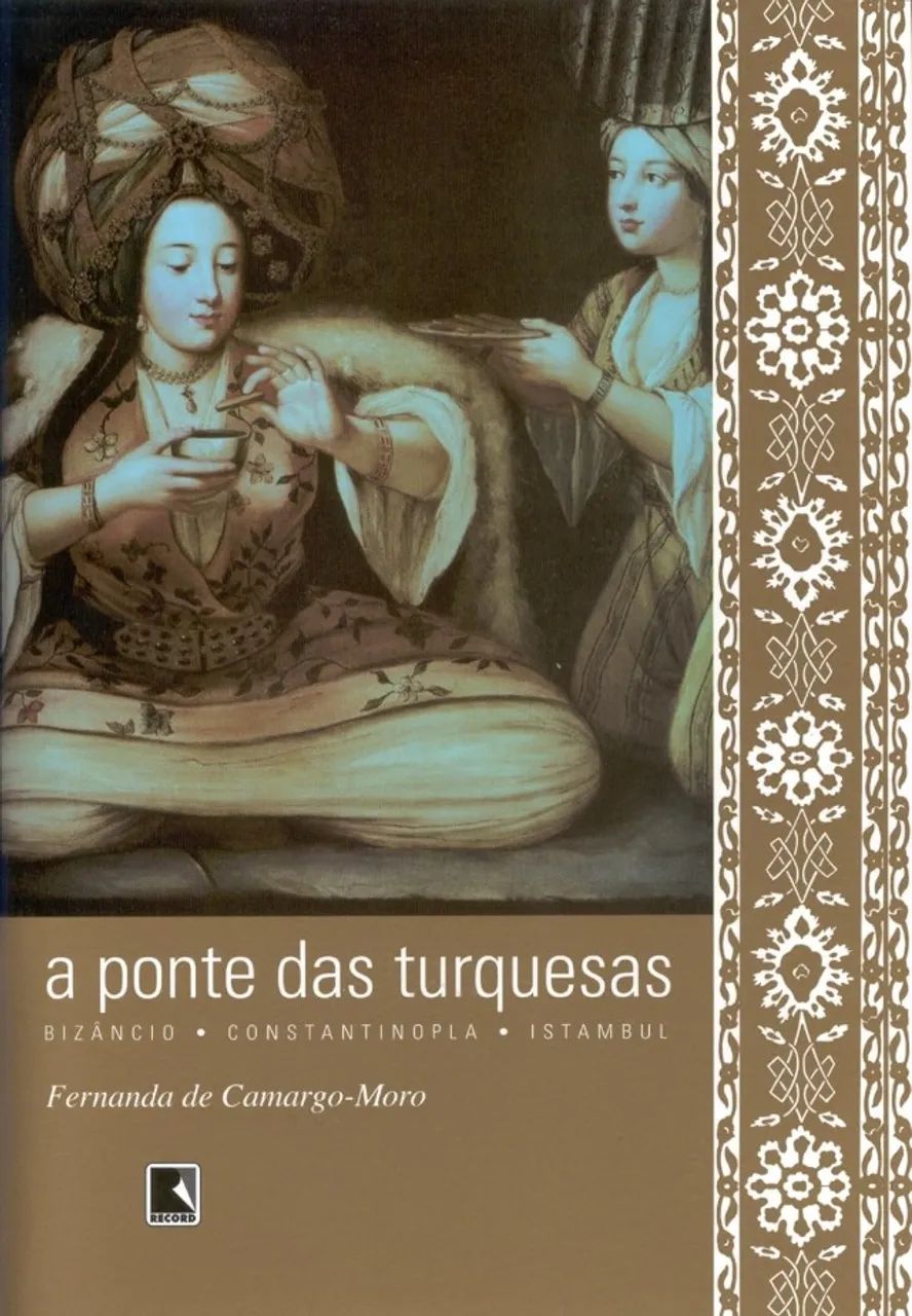 A Ponte das turquesas - Fernanda de Camargo-Moro em ótimo estado de conservação.