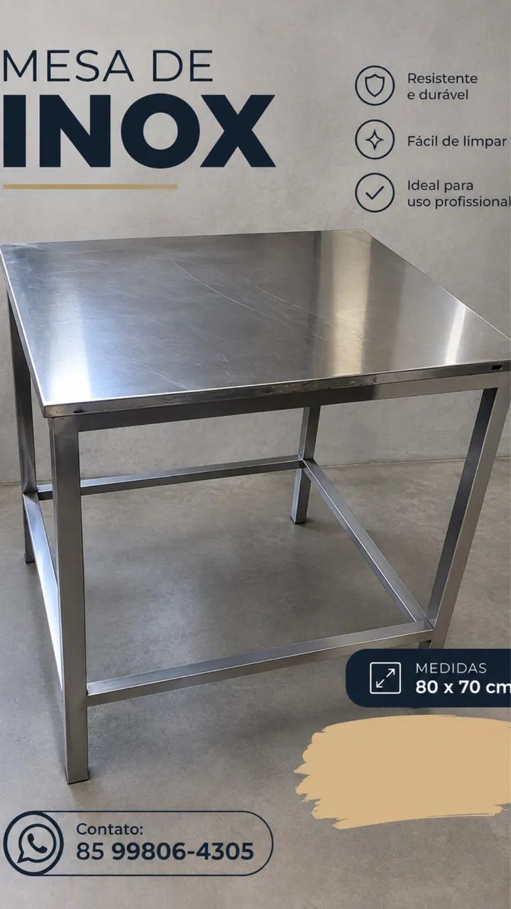 Mesas de inox  - Foto 2