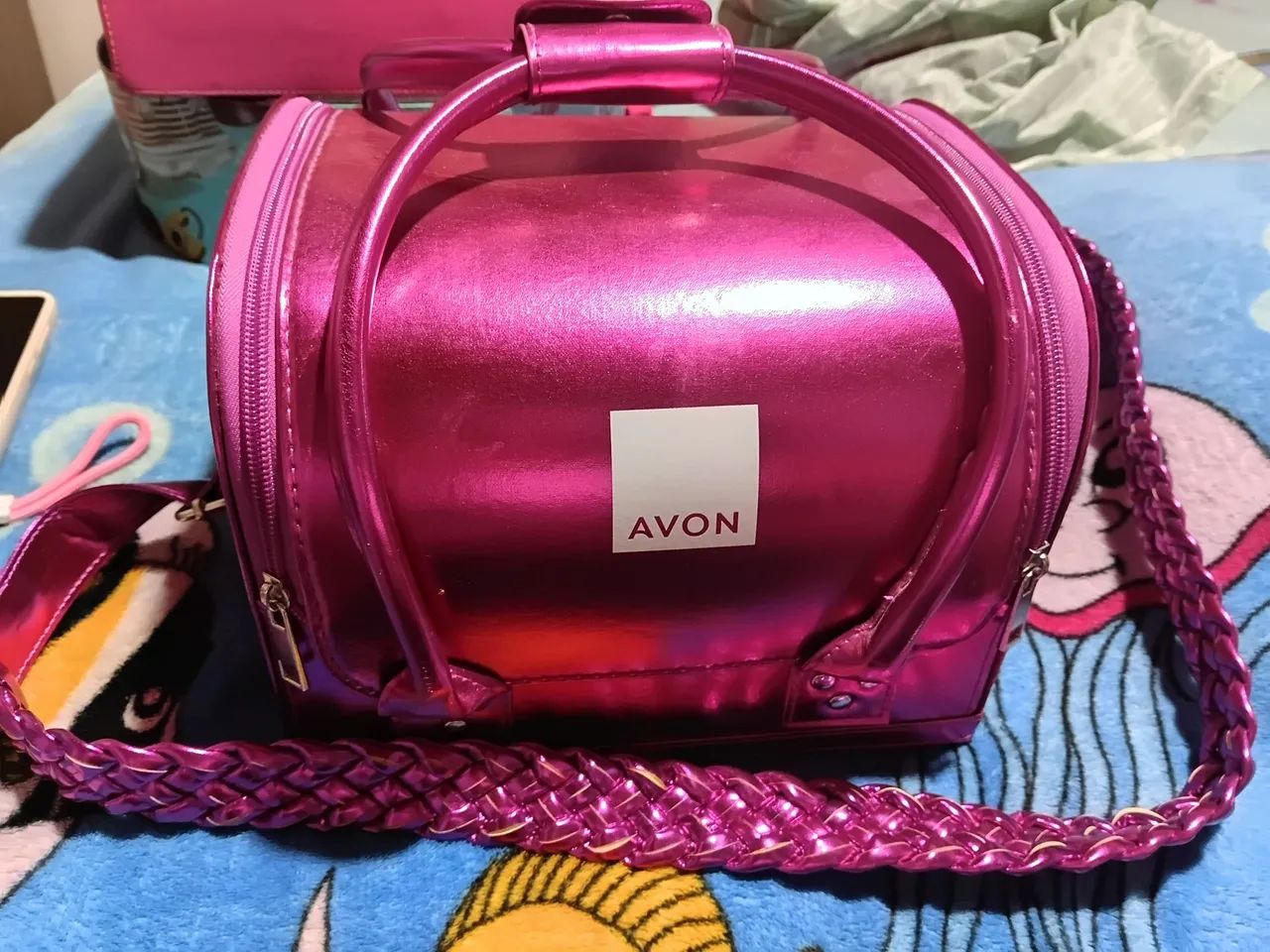 Maleta de maquiagem ? avon pink - Foto 2