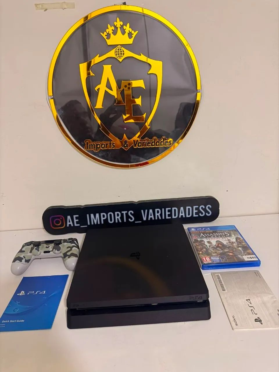 Ps4 Slim1 terá com lacre de fábrica  - Foto 2