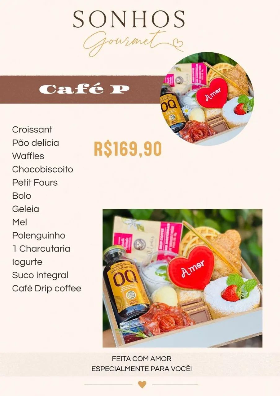 CESTAS DE CAFÉ DA MANHÃ  - PERSONALIZAMOS PARA TODAS AS OCASIÕES. A partir de 170,00 - Foto 2