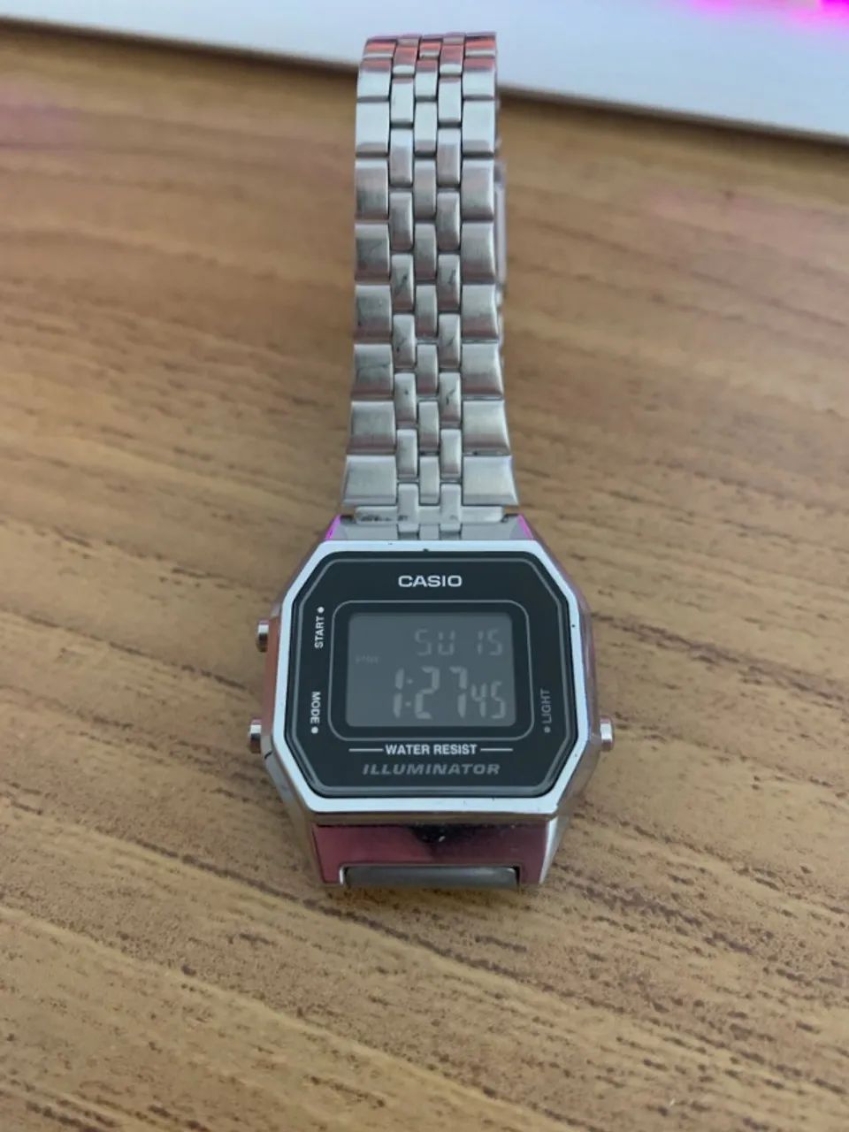 Relógio Casio Vintage La680W - Prata - Foto 2