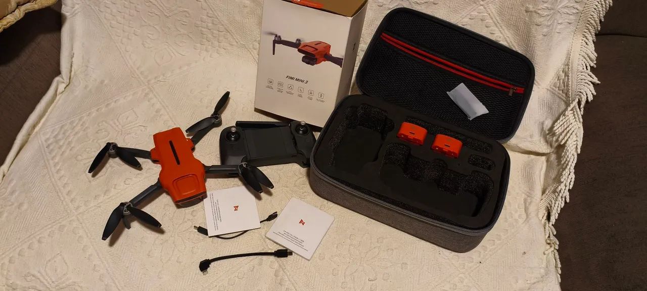 Drone mini fimi 3 K4 completo com uma bateria nova. - Foto 3