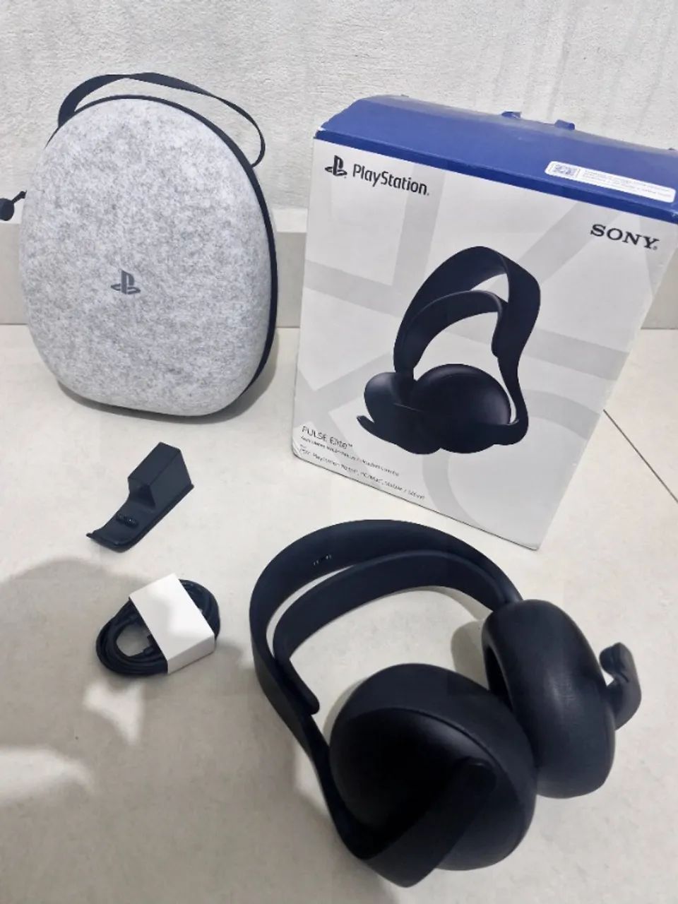 Headset Pulse Elite Black com bag