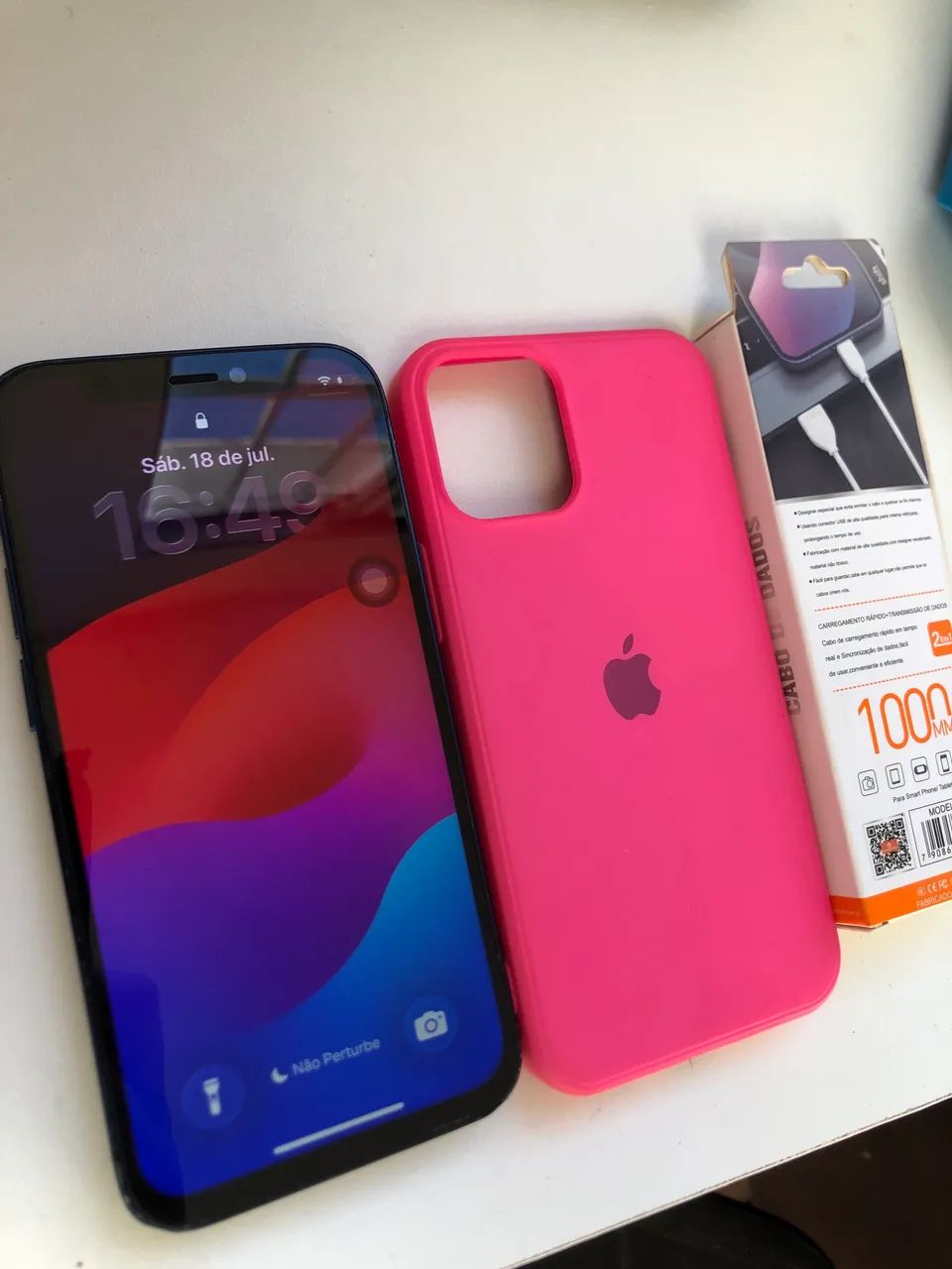 iPhone 12 mini azul - Foto 2