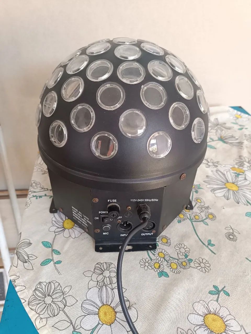 globo mágico meia bola led dmx
